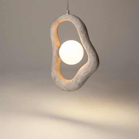 Lampa wisząca o nietypowym kształcie 1xG9 Opus MOD380PL-01GR Maytoni