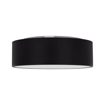 Plafon czarny do łazienki 40cm LIVO BLACK M IP54 3xE27 Tk Lighting 10986
