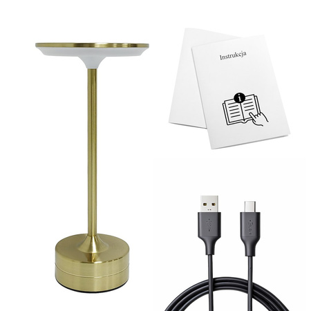 Lampka nocna TAVOLO Gold Milagro ML2268