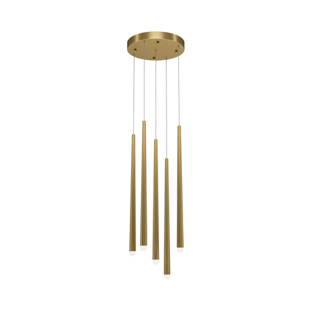 Lampa wisząca CASCADE LED Maytoni mosiądz MOD132PL-L36BSK2