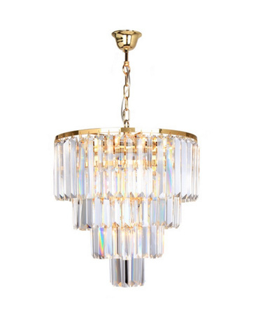 Lampa wisząca AMEDEO Zuma Line 17106/4+1-GLD