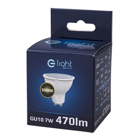 Żarówka LED 6,5W GU10 Ciepła Eko-Light EKZA8718