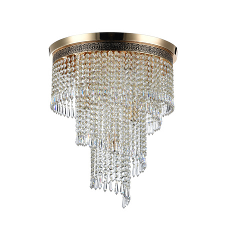 Lampa sufitowa kryształowa CASCADA 42cm Maytoni DIA522-CL-07-G