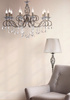 Klasyczny żyrandol wiszący o średnicy 85cm Grace RC247-PL-10-R Maytoni