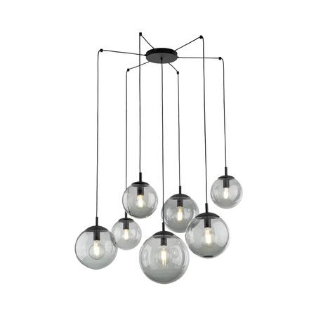 Lampa wisząca ESME 7 GRAPHITE PAJĄK TK Lighting 5385