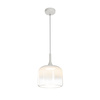 Szklana biała lampa wisząca do salonu LED 3000K Spirito MOD286PL-L18W3K Maytoni