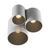 LAMPA SUFITOWA trzy metalowe białe tuby LED 2700K PURE POINT Paul Neuhaus 6750-16