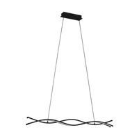 Lampa wisząca czarna LASANA 3 LED Eglo 99317