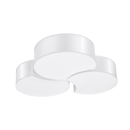 Plafon CIRCLE 3B biały Sollux SL.1052