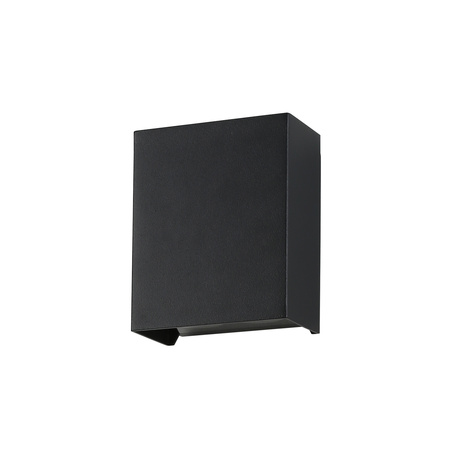 Kinkiet elewacyjny dwukierunkowy LED Monto Italux OWL-24972-2-BK