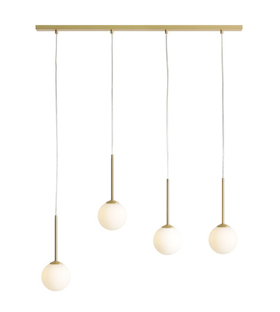 Lampa wisząca BOSSO BRASS IV Aldex 1087L40