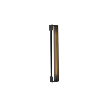 Czarny kinkiet do łazienki pionowy lub poziomy z ruchomym LED Flexia IP44 WL0121-M-BK Yaskr