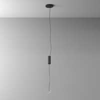 Czarny uchwyt, element mocyjący do zawieszenia do lamp Zon C032C-04-B-1 Maytoni
