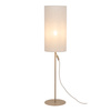 Lampa podłogowa wysokość 133cm pionowy cylindryczny abażur FIENO SABIA 1XE27 Tk Lighting 16196