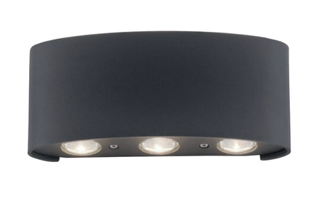 Kinkiet zewnętrzny antracyt CARLO LED IP54 Paul Neuhaus 9488-13