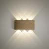 Kinkiet elewacyjny LED 3000K w kolorze bezowym ARROW BEIGE IP54 Tk Lighting 18326