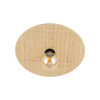 Okrągła lampa sufitowa z rafii o średnicy 38cm CALMA SABIA RAFIA 1XE27 Tk Lighting 11350