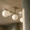 Klasyczna lampa sufitowa z kloszami do salonu ARDI Kaja Lighting K-5857