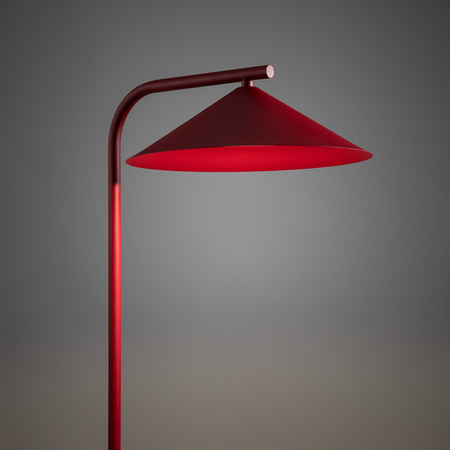 Lampa podłogowa metalowa w kolorze burgund 1XGX53 LED 3000K LUME BURGUND Tk Lighting 16214