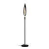 Lampa podłogowa NORDIC czarna 1xG9 klosz dymiony Candellux Studio 51-51202