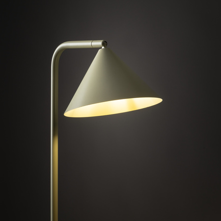 Lampa stojąca ze stożkowym kloszem w kolorze pistacjowym 1xE14 CONO PISTACIO Tk Lighting 16205