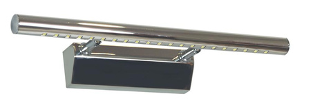 FORTE LED 2 LAMPA KINKIET 5W LED RURKA OKRĄGŁA CHROM Candellux 20-27016
