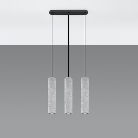 Lampa wisząca LUVO III z betonu Sollux SL.0655