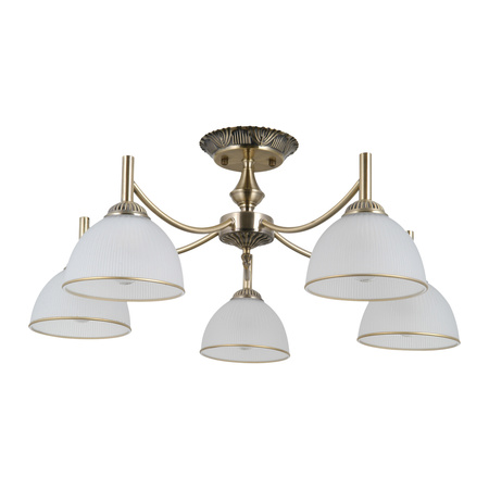 Lampa sufitowa Fener 5xE27 Italux PND-40653-5-ABR-WH