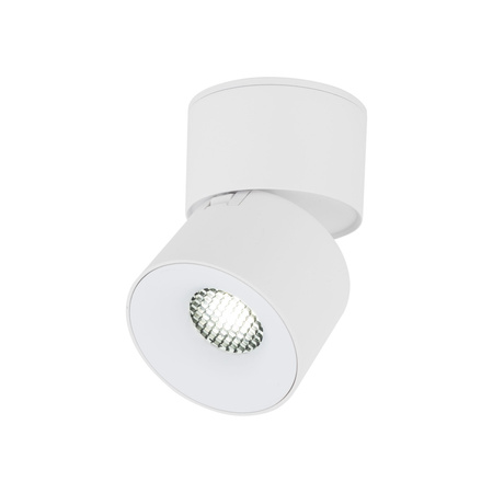 Biała oprawa natynkowa ruchoma tuba wybór barwy światła SPARK WHITE CCT 10W Tk Lighting 18168