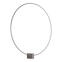 Kinkiet brązowy okrąg LED o średnicy 80cm VEXA BROWN 30W Tk Lighting 18309