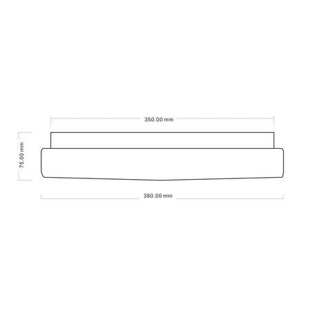 Plafon LED 38cm 4000K Arni Italux PLF-83947-S-CL