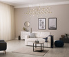 Lampa wisząca do salonu Provenza Italux MD18001067-55A GD
