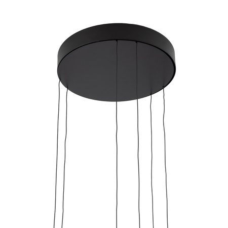 Lampa wisząca dwa czarne pierścienie CIRCOLO POWER LED 3000K Nowodvorski 11647