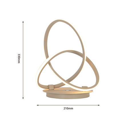 Lampa stojąca BANDOL Sand Aviano Lighting 8064-113