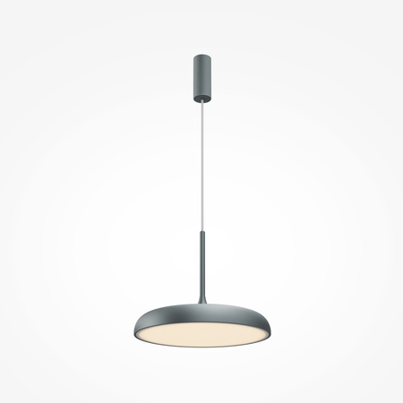 Szara lampa wisząca 40cm LED 3000K Gerhard MOD189PL-L18GR3K1 Maytoni