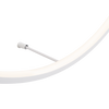 Kinkiet biały pierścień LED 3000K o średnicy 60cm IP44 Maxlight W0434 Visual 24W