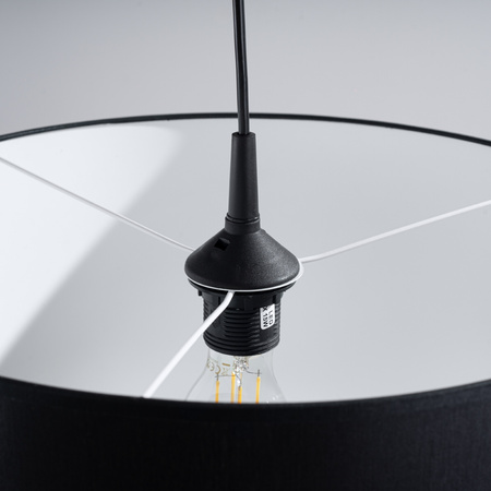 Lampa wisząca NOVA 40 czarna Sollux SL.1406