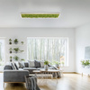 Lampa sufitowa prostokątna naturalny mech GREEN KNUT Just Light 15623-66 