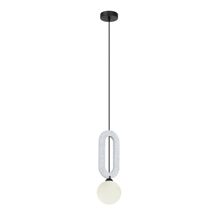 Lampa wisząca Masso szara 1xG9 Italux PND-59839-1-LGR