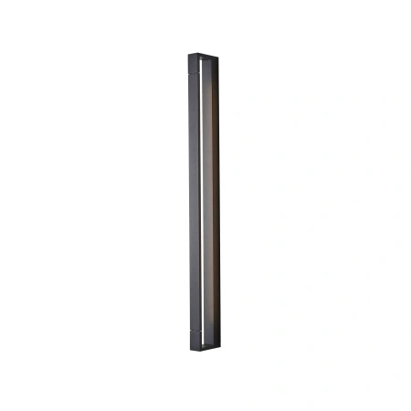 Czarny podłużny kinkiet do łazienki 90cm ruchomy LED 3500K Flexia IP44 WL0121-L-BK Yaskr