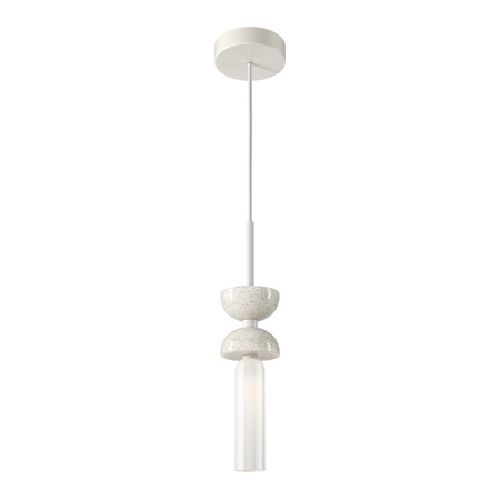 Pojedyńcza lampa wisząca biała 1xG9 Kyoto MOD178PL-01W Maytoni