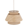 Lampa wisząca o średnicy 38cm KALUM WOOD 1XE27 Tk Lighting 11784