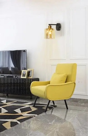 Kinkiet czarno złoty ELMO Reality 238801-34