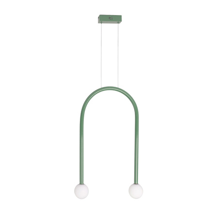 LAMPA WISZĄCA ciekawy projekt ENIGMA ZIELONA MAXLIGHT P0522