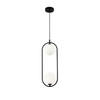 Lampa wisząca RING Maytoni czarna MOD013PL-02B