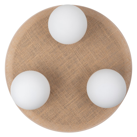 Lampa sufitowa Carter 3xE14 Natural Milagro MLP0227