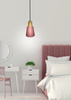 LAMPA WISZĄCA FARO 1 RÓZÓWY Candellux 50101259