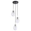 Lampa wisząca Fondi czarna 3xE14 Light Prestige LP-1214/3P