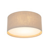 Duży plafon sufitowy z lnu 77cm LARGO LINEN 6XE27 Tk Lighting 11699