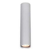 Aluminiowa długa tuba 24cm ryflowana 1xGU10 Rilok Italux CLN-83920-L-ALU